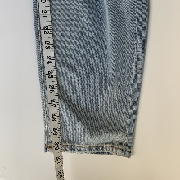 BDG Urban Outfitters Jeans Women Size 30 Blue Destroyed Leg Mom High Rise - Picture 7 of 12